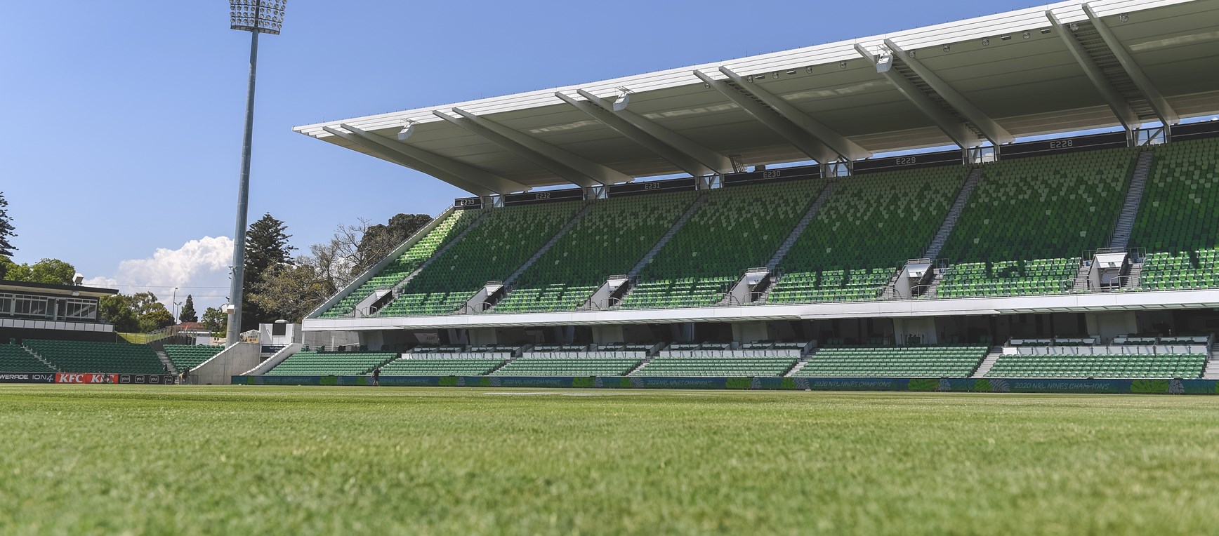 Pre-Game at the NRL Perth Nines!