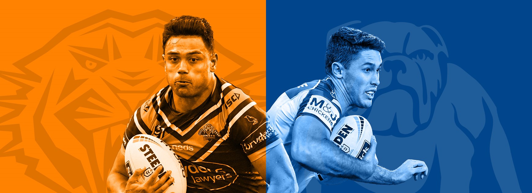 Tune in for Wests Tigers v Bulldogs online this Sunday!