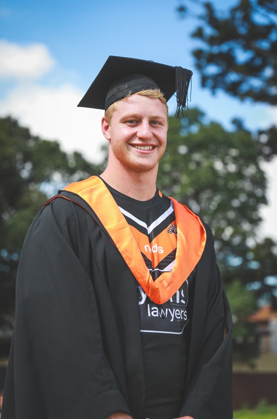 Wests Tigers forward Oliver Clark