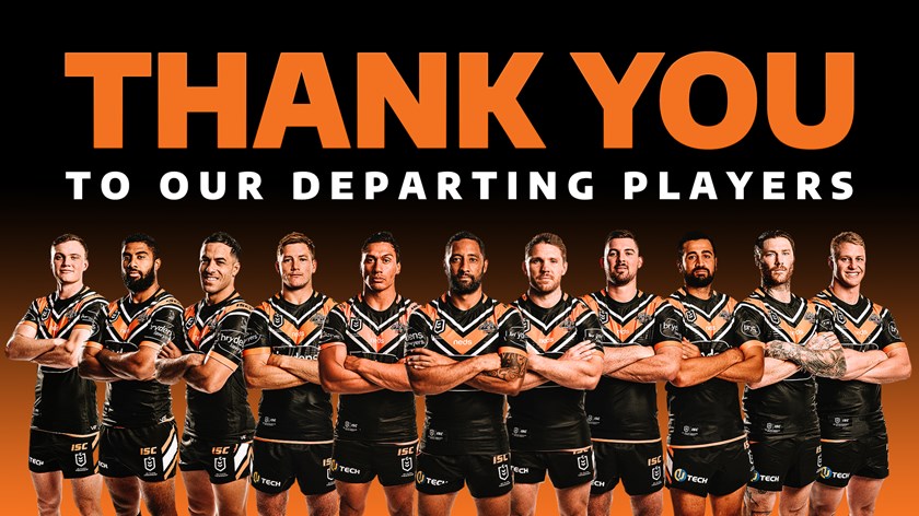 Eight players to depart Tigers - Wests