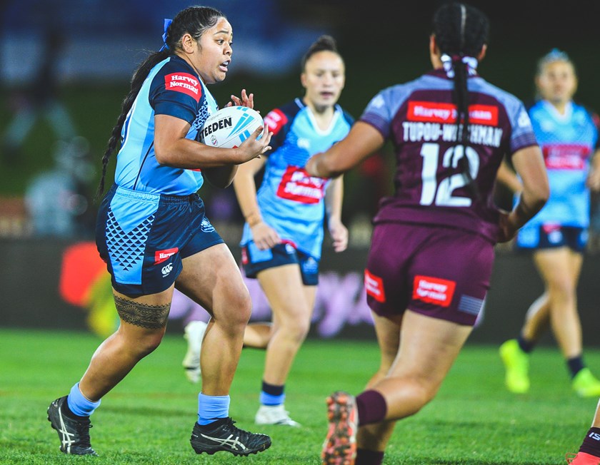 Filomina Hanisi representing New South Wales U/18