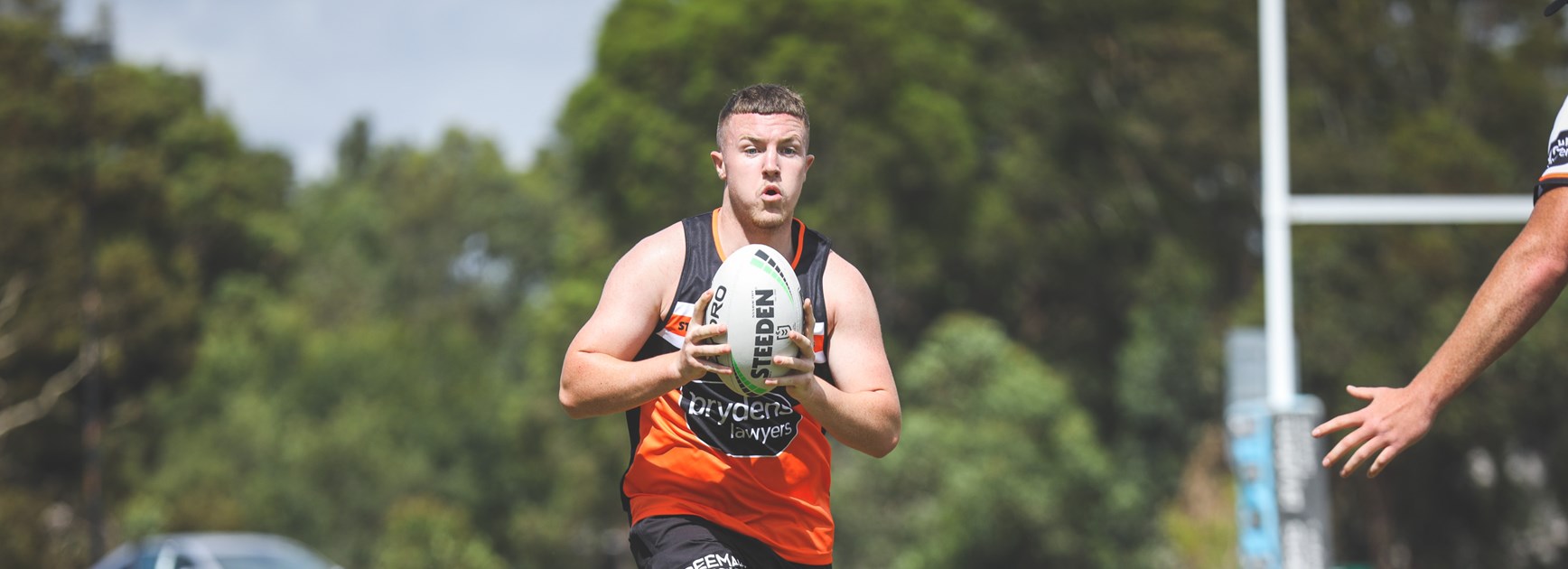 Balmain Tigers SG Ball forward Brandon Tumeth