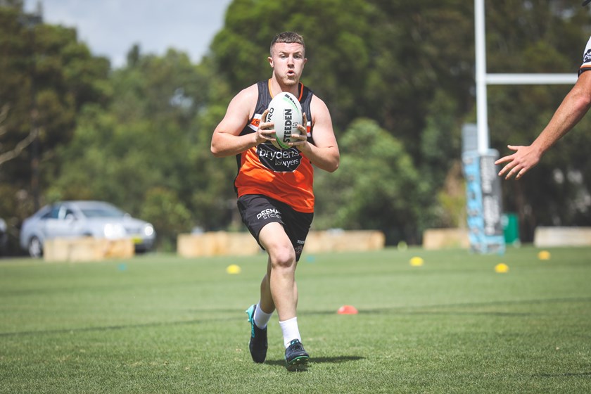 Balmain Tigers SG Ball forward Brandon Tumeth