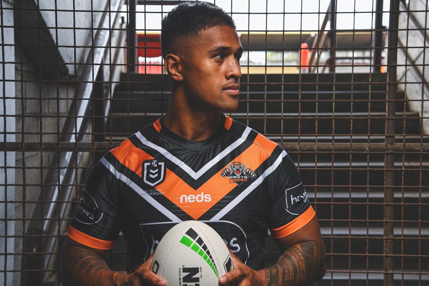 Wests Tigers forward Michael Chee Kam