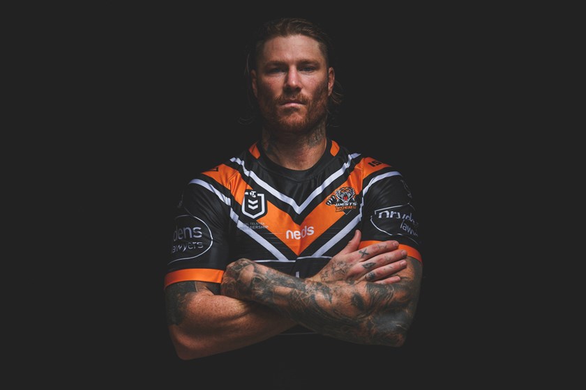 Wests Tigers forward Chris McQueen