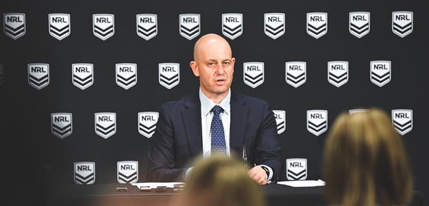 NRL CEO Todd Greenberg reacts to COVID-19 outbreak