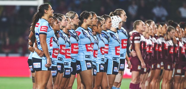 Queensland hold off frantic Blues comeback to clinch women's Origin