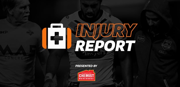 Injury Report: Round 1