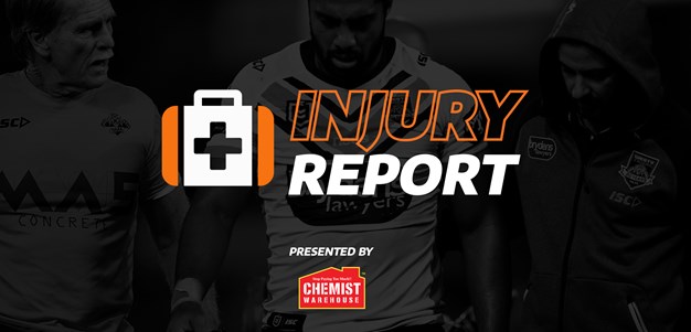 Chemist Warehouse Injury Report: Round 20