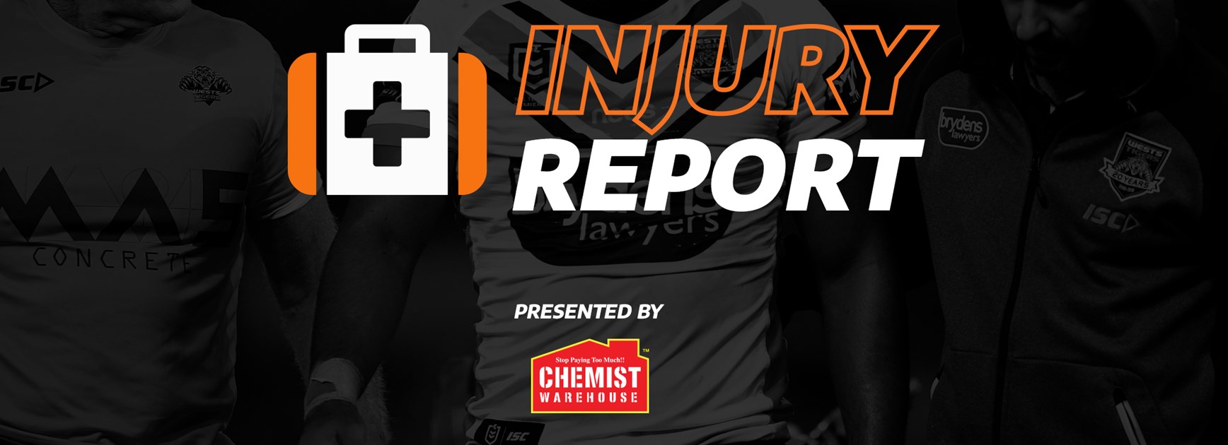 Chemist Warehouse Injury Report: Pre-Season