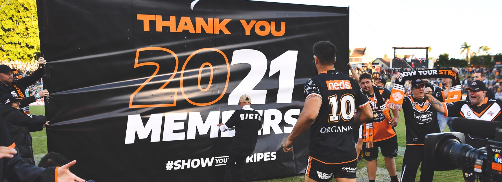Wests Tigers recognise Members at Members Appreciation Round
