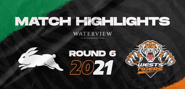 2021 Match Highlights: Rd.6, Rabbitohs vs. Wests Tigers