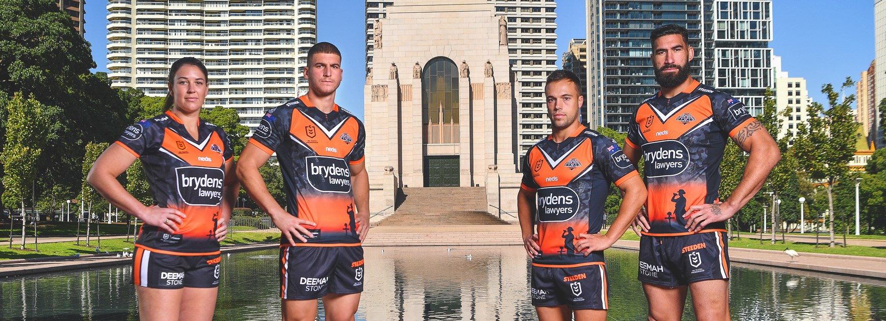 Wests Tigers unveil Commemorative jersey for ANZAC Round