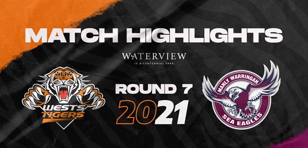 2021 Match Highlights: Rd.7, Wests Tigers vs. Sea Eagles