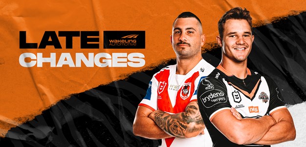 NRL Late Changes: Round 8