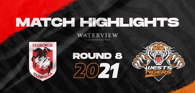 2021 Match Highlights: Rd.8, Dragons vs. Wests Tigers