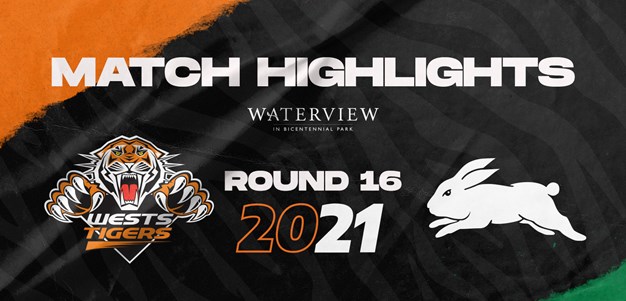 2021 Match Highlights: Rd.16, Wests Tigers vs. Rabbitohs