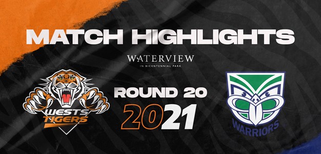 2021 Match Highlights: Rd.20, Wests Tigers vs. Warriors