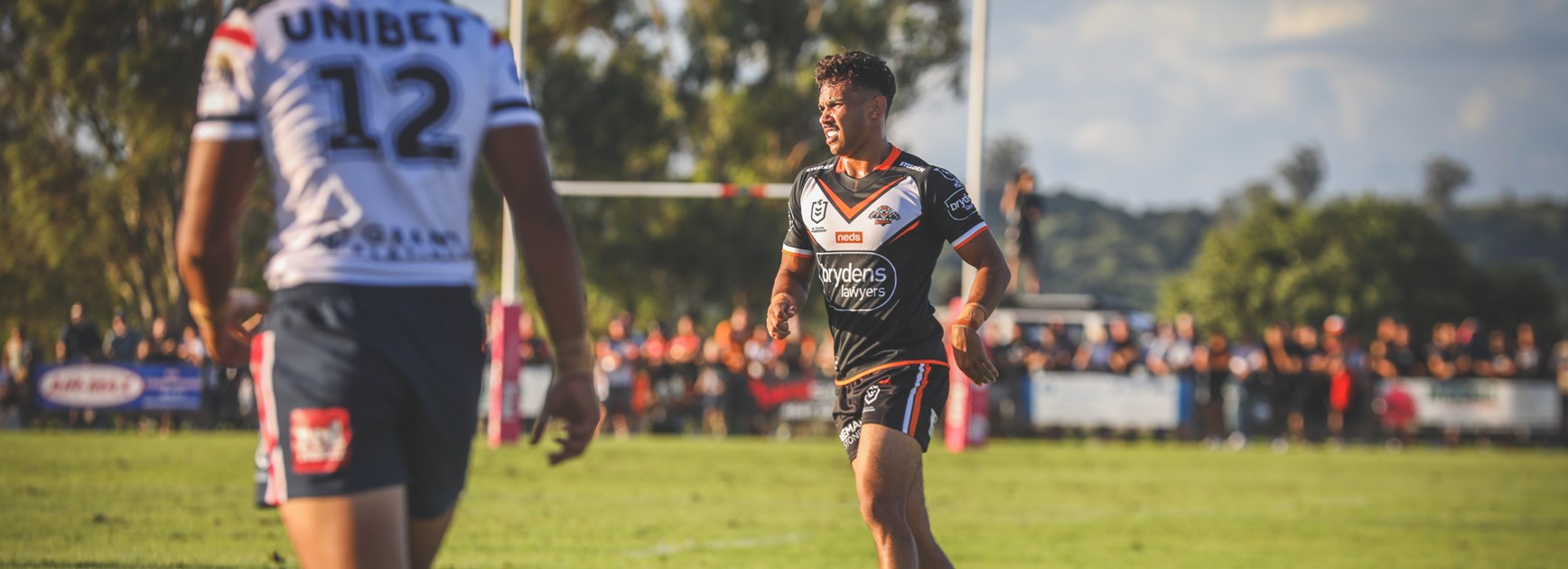 Wests Tigers fight hard in trial match loss to Roosters