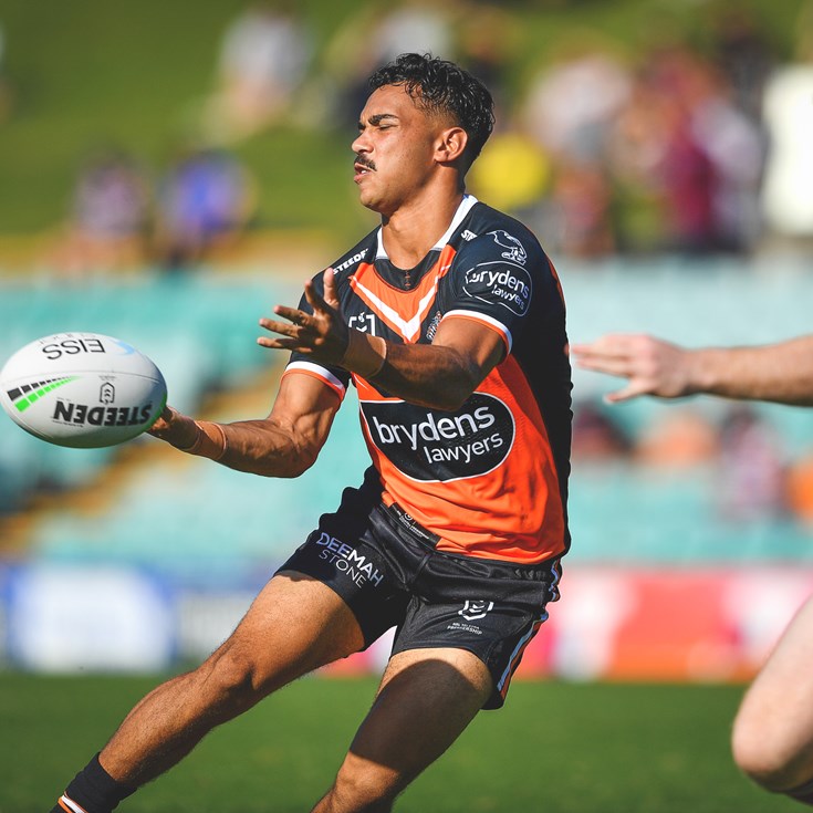 Laurie makes great first impression in Wests Tigers romp