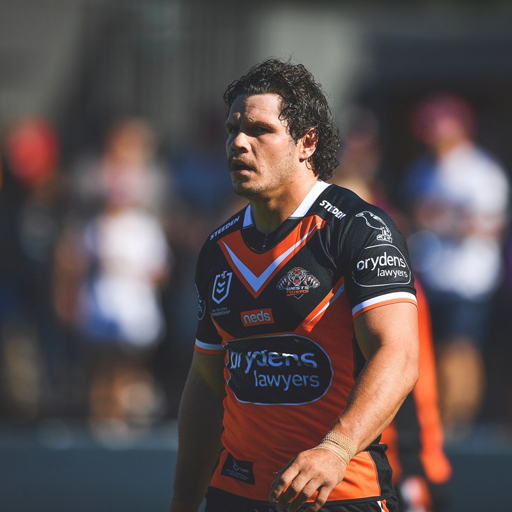 Roberts scores first try in Wests Tigers colours