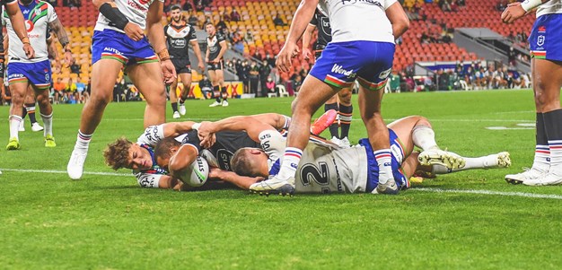 Mbye hits and spins his way to a try