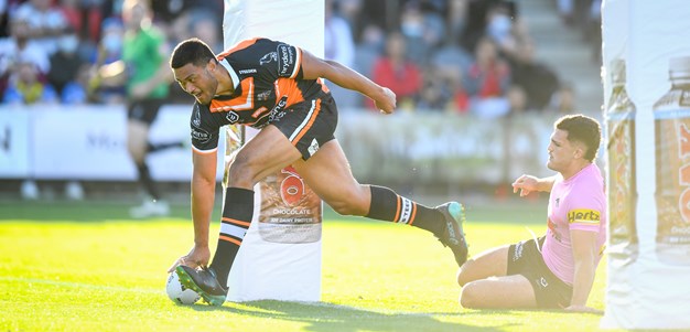 Front-row future: Stefano stands tall in recurring Wests Tigers tale