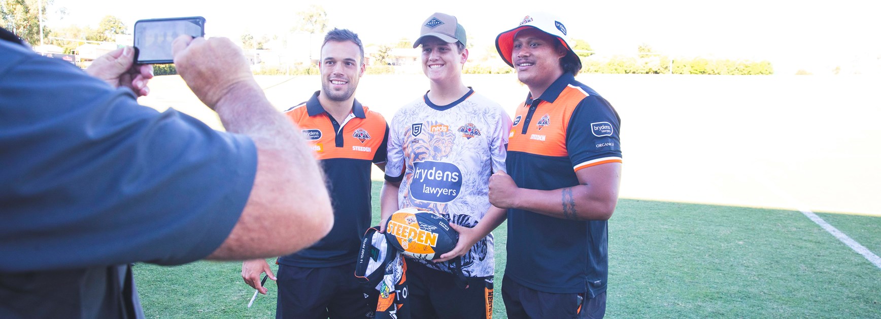 Join Wests Tigers for an open training session!