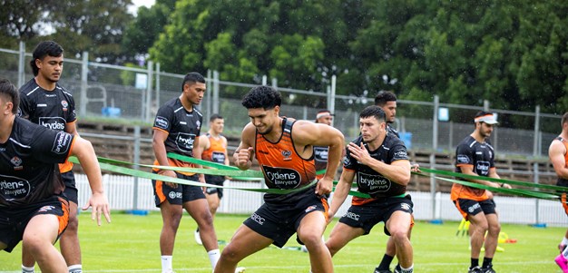 New faces hit the field for pre-season training