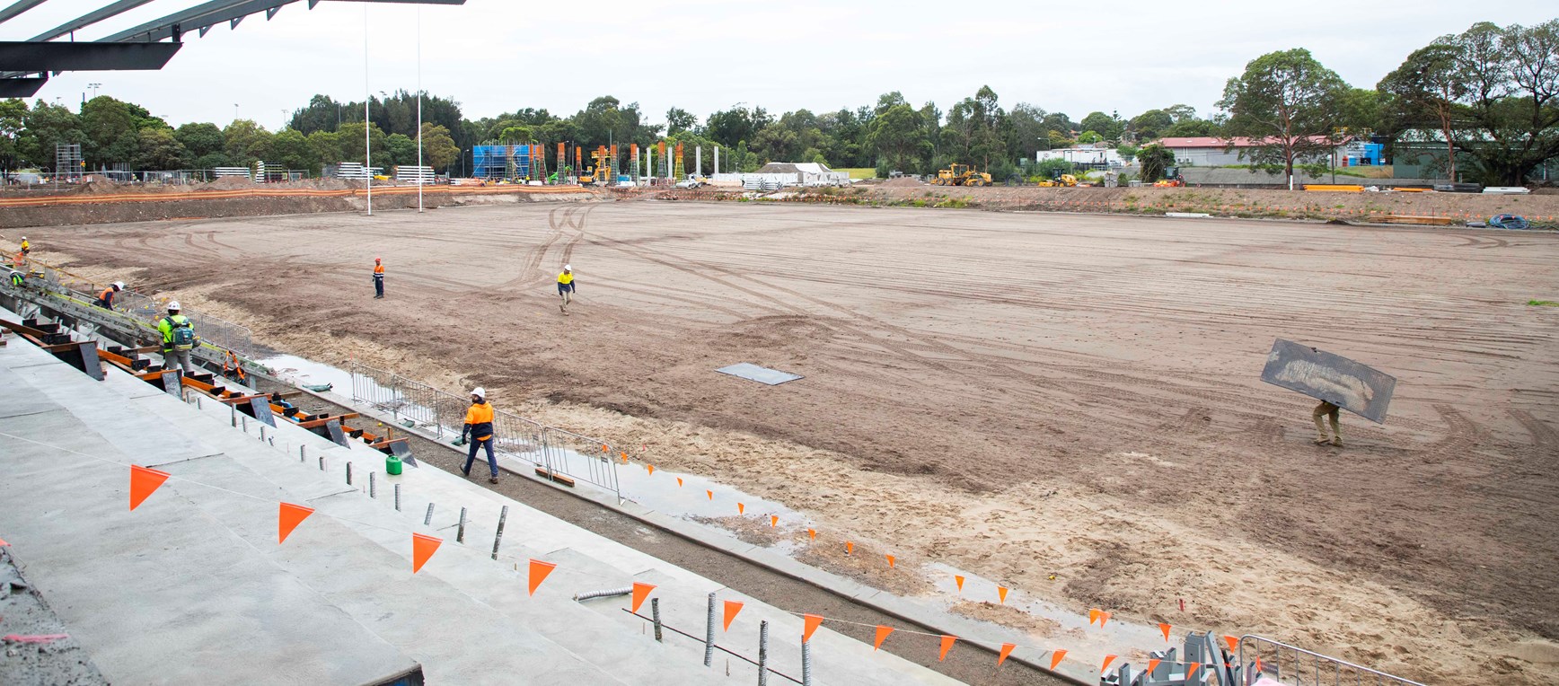 Building continues on the Centre of Excellence