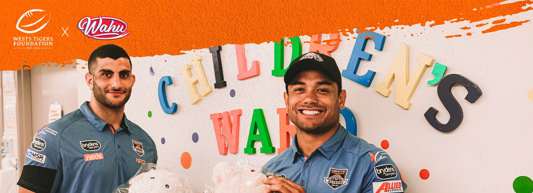 Wests Tigers Foundation partners with Wahu to spread Christmas joy