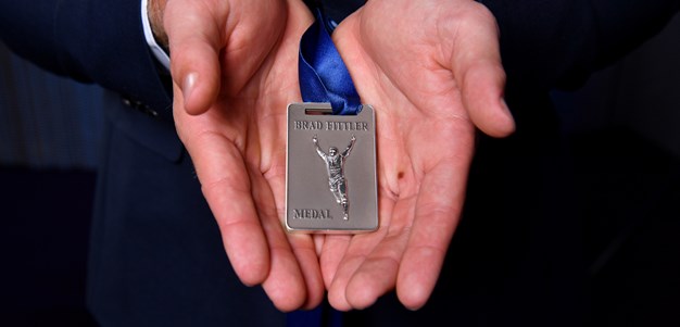 Sergis claims award at 2021 Brad Fittler Medal