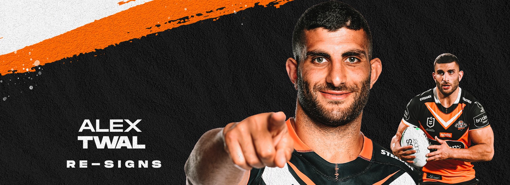 Wests Tigers re-sign Alex Twal