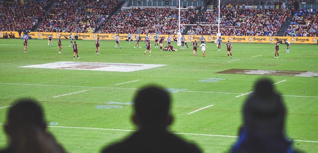 Blues thrash Maroons in Origin opener