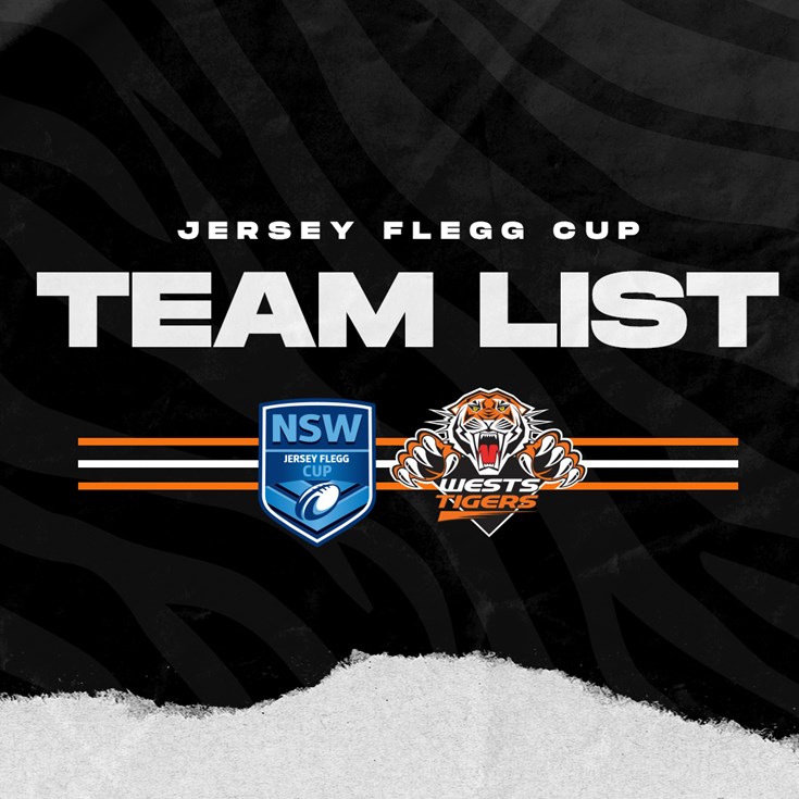 Jersey Flegg Team List: Round 15