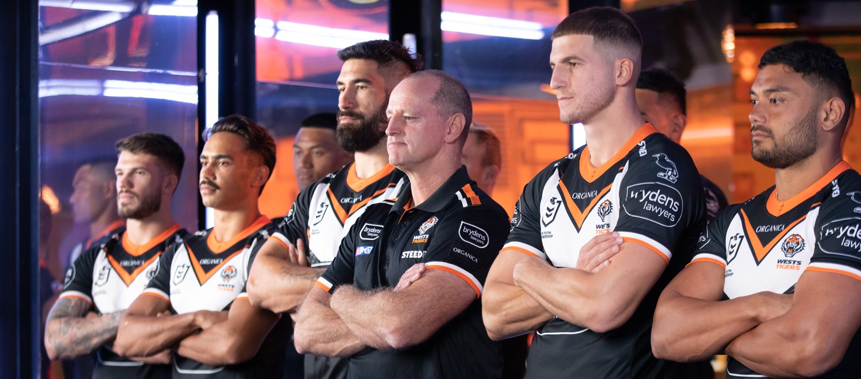 Gallery: Wests Tigers visit Channel 9