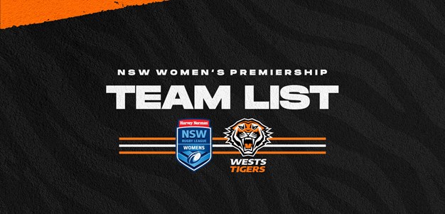 Team List: Harvey Norman Women's Grand Final