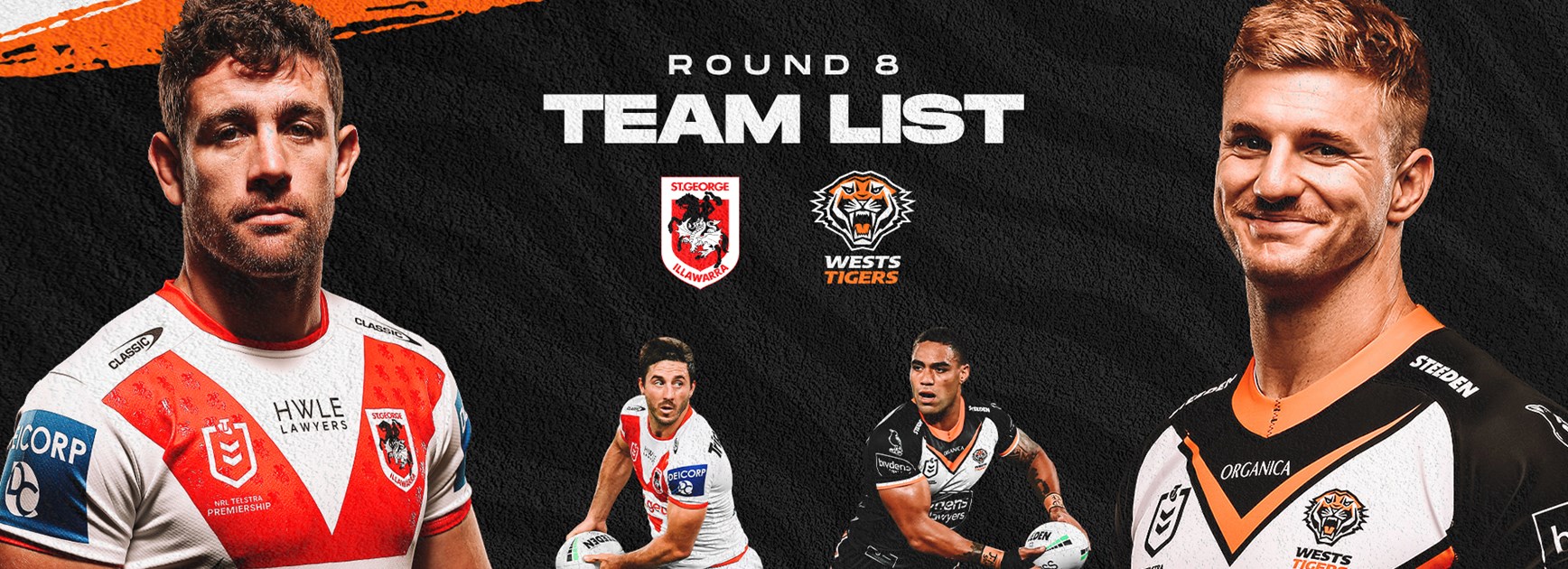 NRL Team Announcement: Round 8