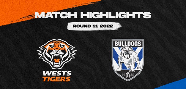 Match Highlights: Wests Tigers v Bulldogs