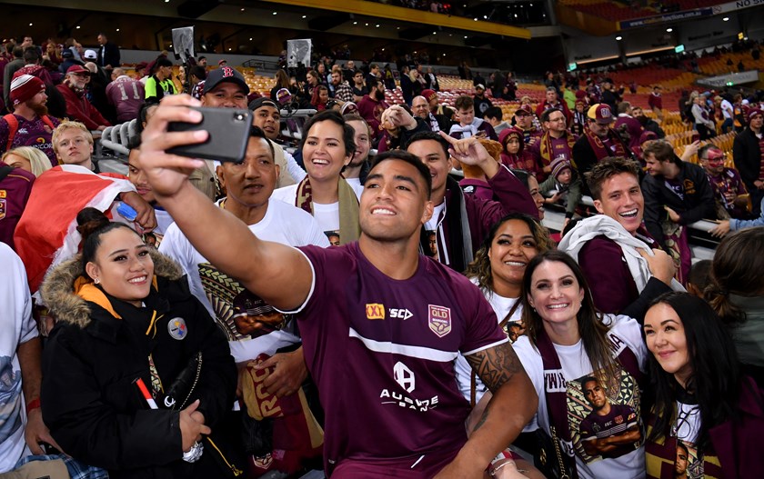 Joe Ofahengaue loving his time in maroon