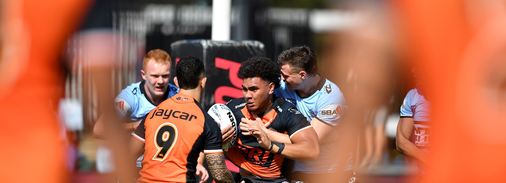 Matamua in action against Cronulla 