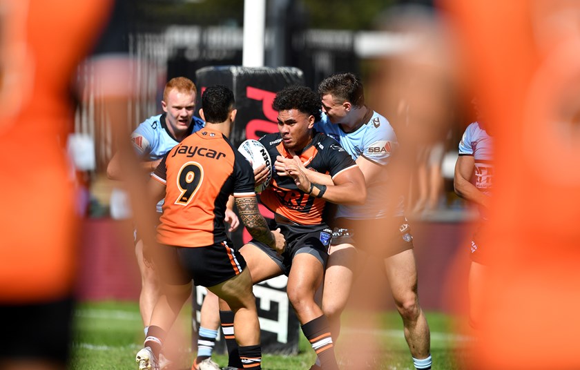 Matamua in action against Cronulla 