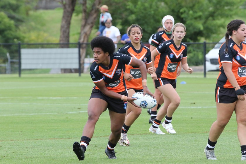 Wests Tigers Pathways player Losana Lutu