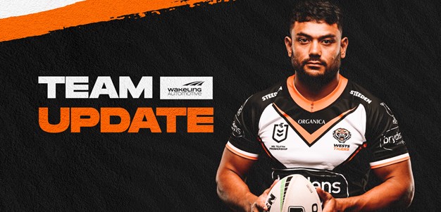 NRL Team Update: Round 15 vs Bulldogs