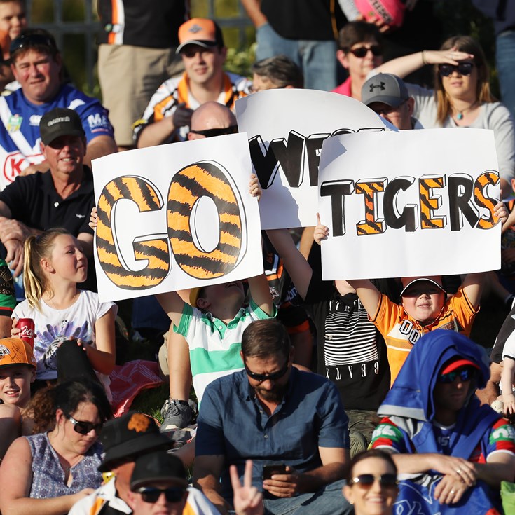 Wests Tigers in Tamworth