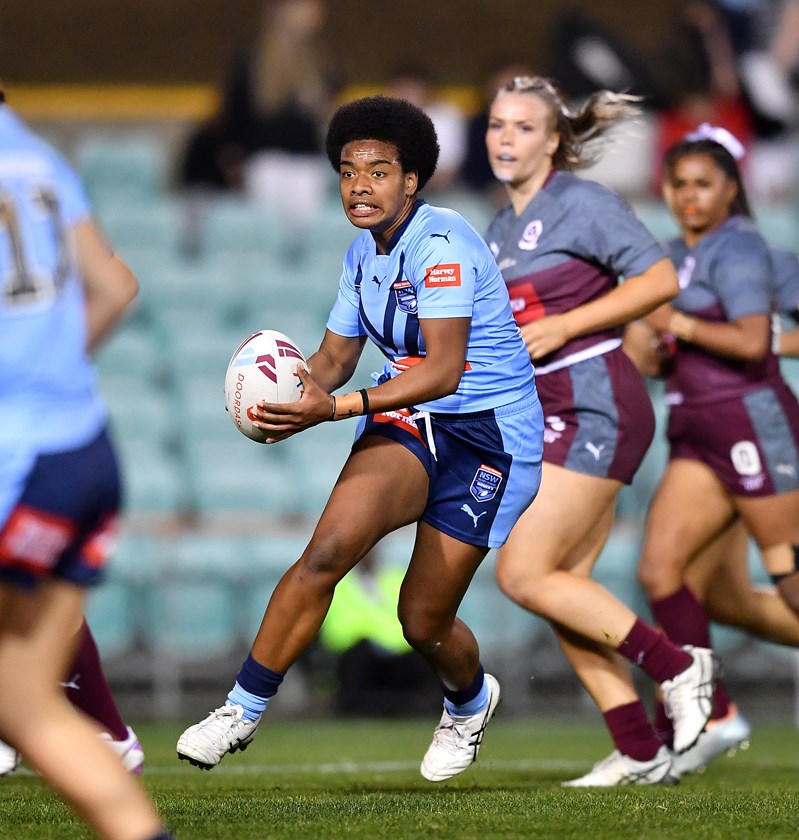 Losana Lutu: Winning debut for NSW Under 19s 