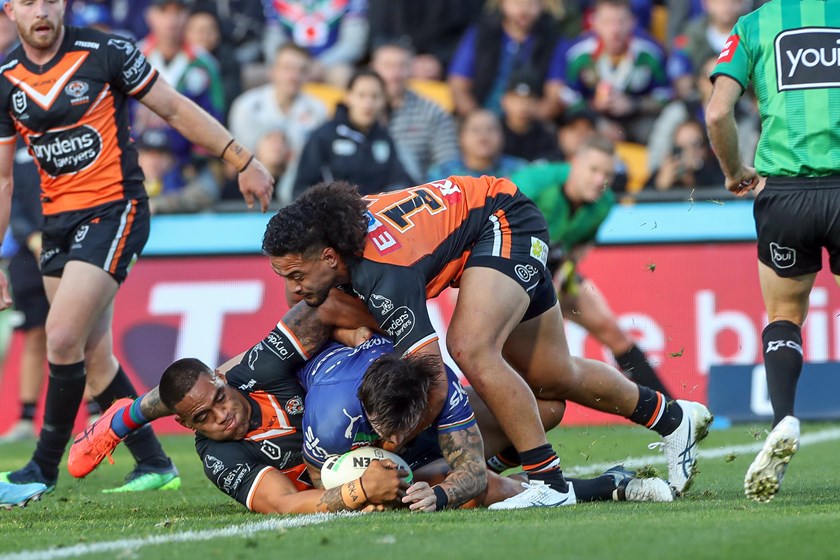 NRL 2022, New Zealand Warriors v Wests Tigers match report round