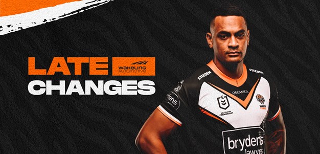 NRL Late Changes: Round 16 vs Warriors