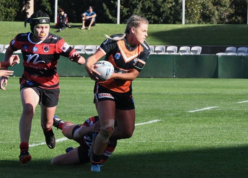 Tayla Preston on the run