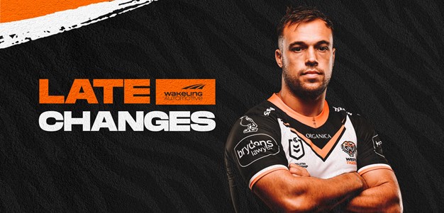 Late Changes: Round 17 vs Parramatta Eels